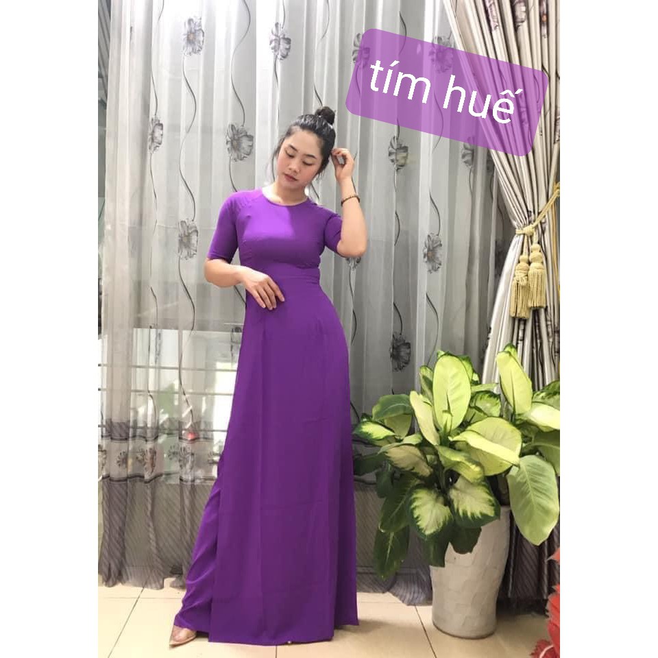 Áo Dài Truyền Thống 4 Tà Nhiều Mẫu Đẹp