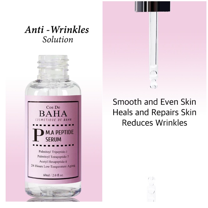 [Size 60ml] Serum phục hồi chống nhăn COSDE BAHA P M.A PEPTIDE
