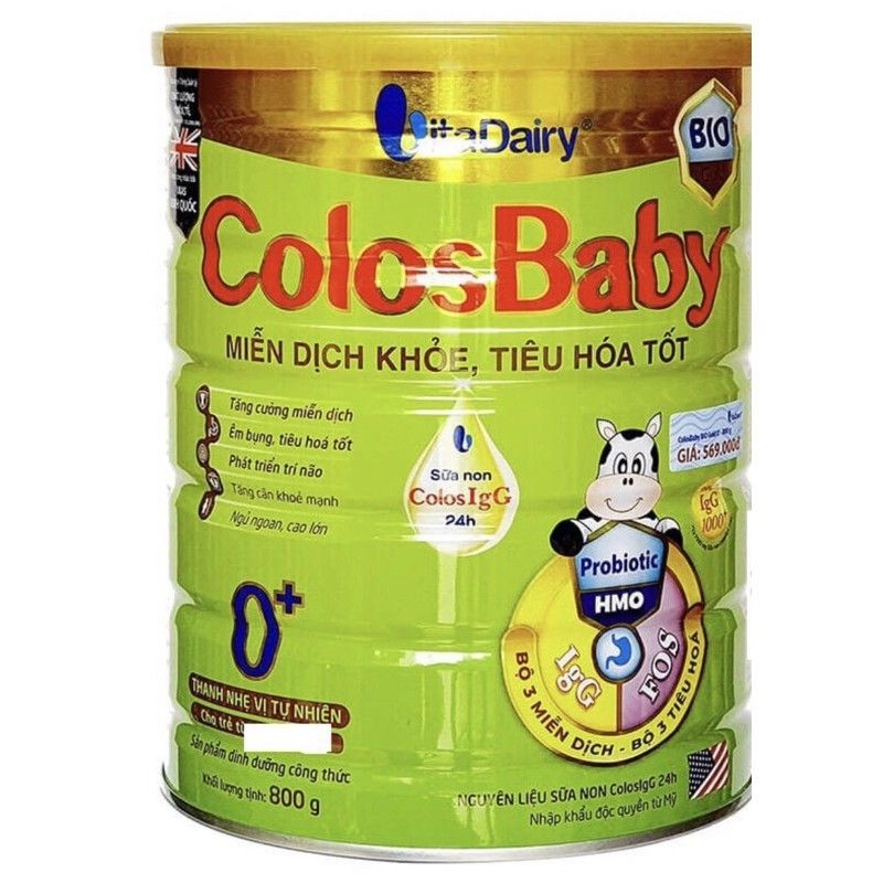 Sữa ColosBaby Bio 0+ 800g