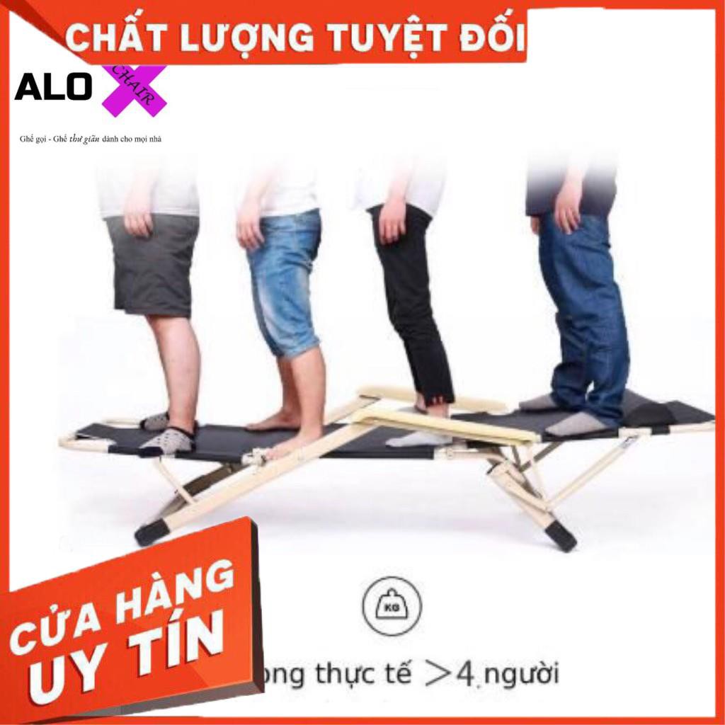 ( SẢN PHẨM NHẬP KHẨU) Ghế Xếp Thư Giãn Đa Năng Cao Cấp A168- Tặng Đệm Bông - (có thể ngã thành giường)