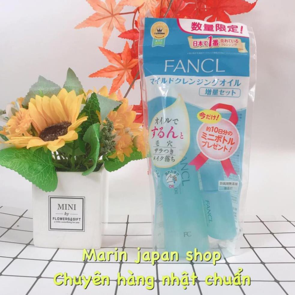 ( Sale 550k-&gt;399k) Dầu tẩy trang Mild Cleansing Oil Fancl Nhật Bản