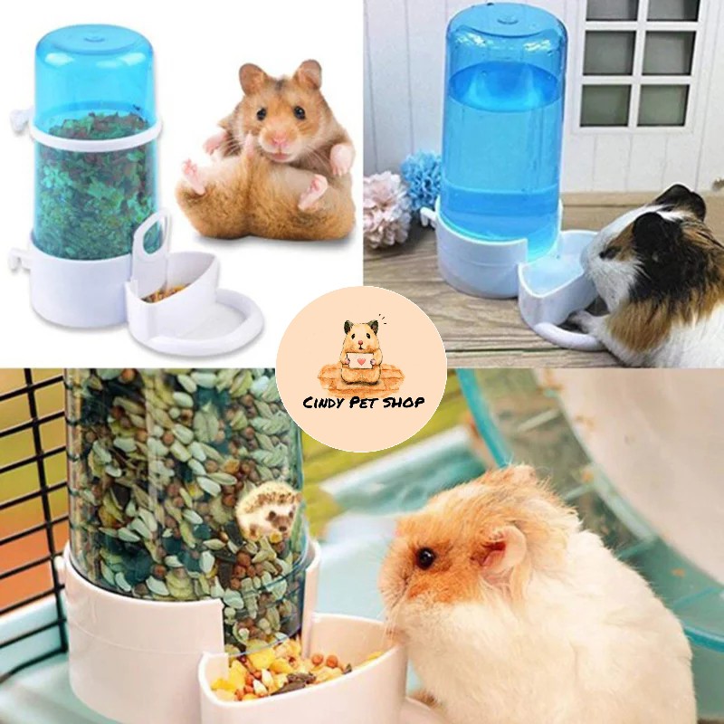 Máng ăn tự động rơi thức ăn cho Hamster, Nhím, Bọ Ú, Dumbo Rat...