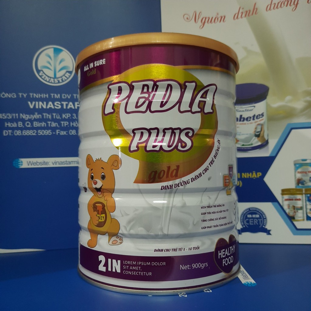 [sale] Sữa biếng ăn All in Pedia 900g cho trẻ từ 1 tuổi trở lên