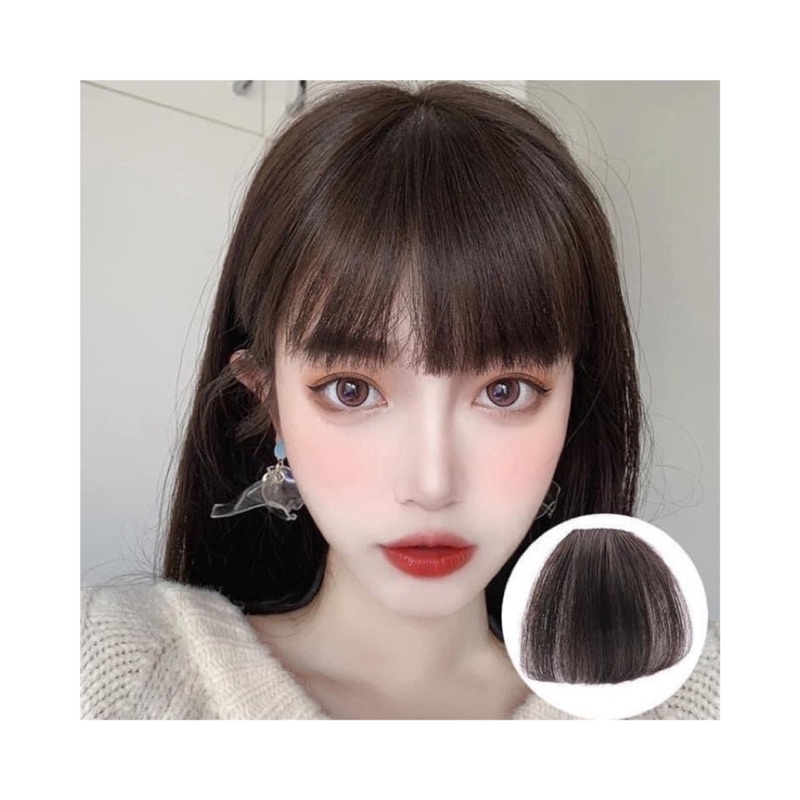 Tóc mái ngố tóc tơ đẹp của nữ ✅freeship đơn 50kk tóc mái ✅