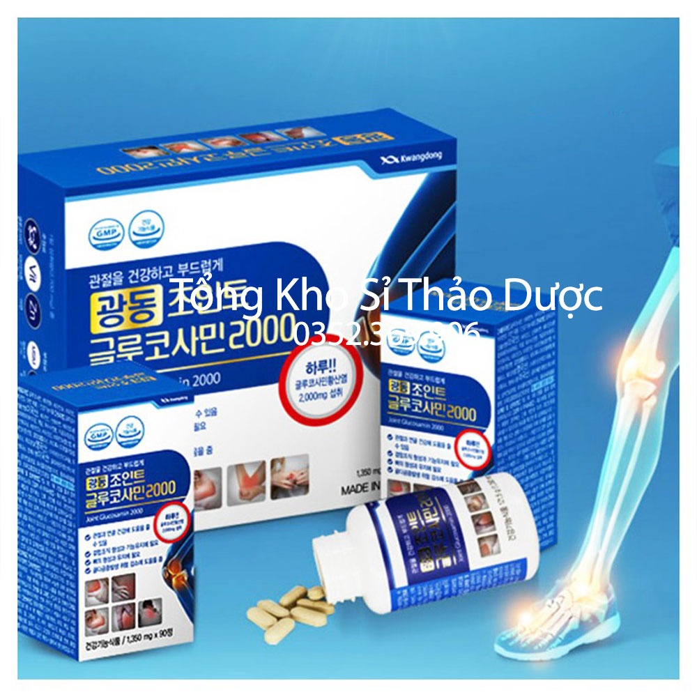 Bổ khớp Kwangdong Hàn Quốc (2 hộp x 90v) - Sản phẩm cao cấp