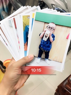Combo in 100 ảnh size 10:15 siêu đẹp tặng album và móc khoá