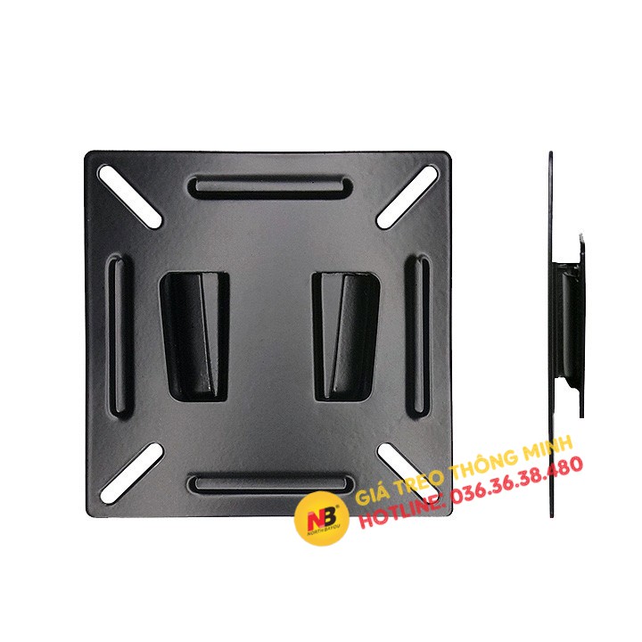 Giá Treo Màn Hình 14 - 17 - 19 - 23 - 24 - 27 Inch Giá Treo Tivi Sát Tường 1 Cm - Model: N2