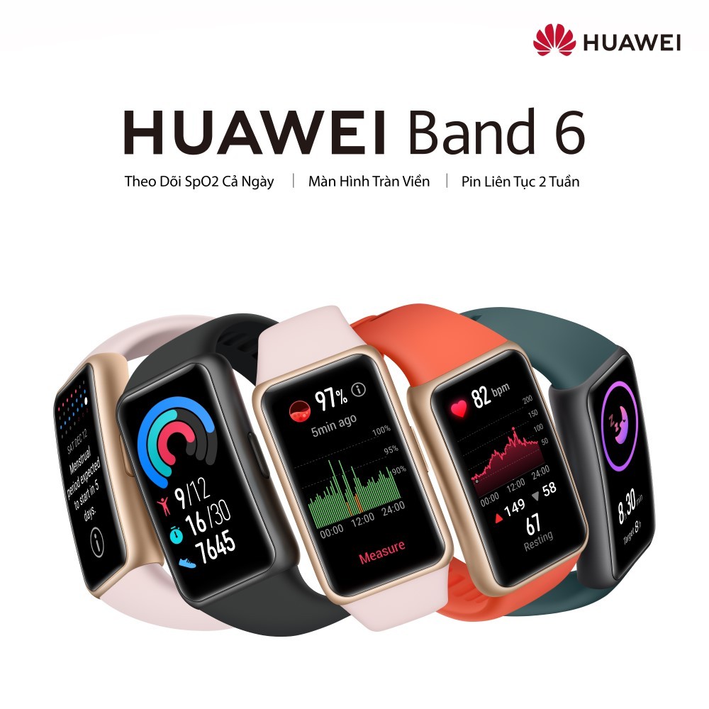 Vòng đeo tay thông minh Huawei Band 6