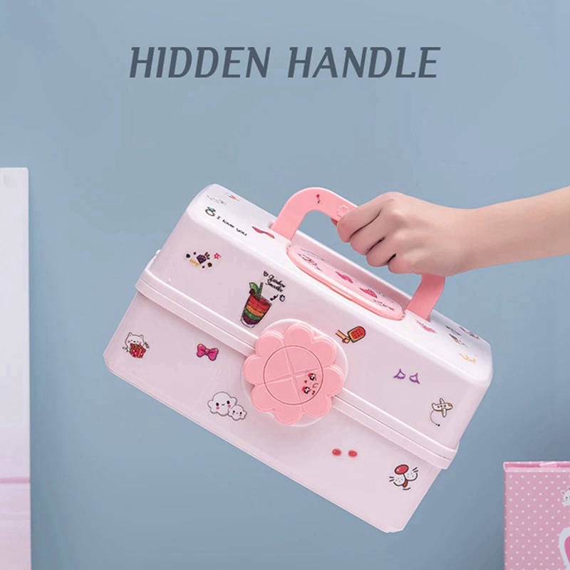 Hộp Đựng Đồ Trang Sức/Dây Buộc Tóc/Dây Cột Tóc Bằng Cao Su Dễ Thương Cho Bé Gái