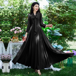 Đầm Voan Hoa Chiết Eo Kiểu Dáng Mới
