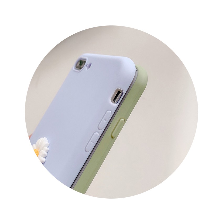 Ốp điện thoại mềm gắn hoa cúc cho Xiaomi Redmi 7 7A 8 8A S2 K20 K30 Pro Redmi Note 8T 3 4 4X 5 6 7 8 9 Pro 5A Prime