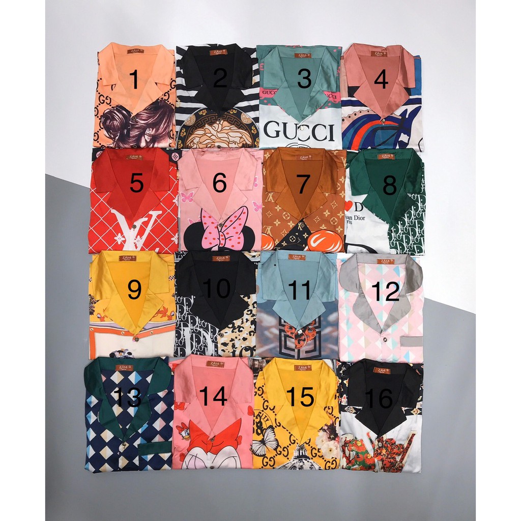 Bộ ngủ pijama lụa phối đùi chất đẹp | BigBuy360 - bigbuy360.vn