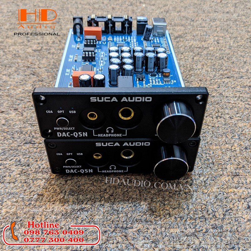 Giải Mã DAC Q5N - SUCA AUDIO- Giải Mã 24bit/192Khz-ESS9018K2M