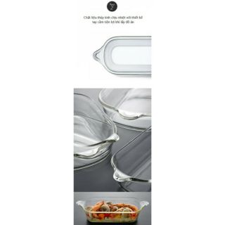 ĐĨA THỦY TINH CHỊU NHIỆT LOCK & LOCK 2L ( LLG582 2L)