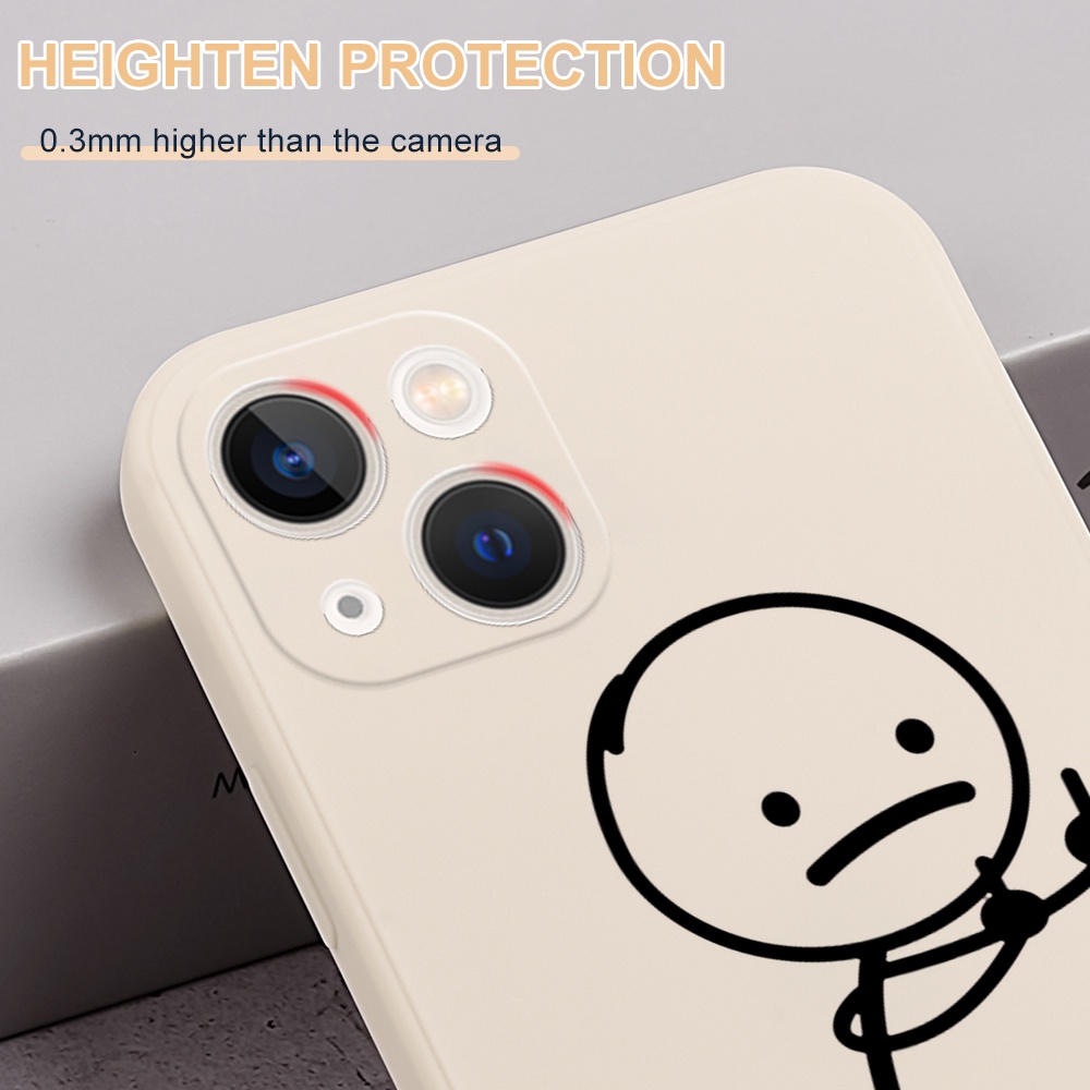Ốp Điện Thoại Dẻo Họa Tiết Hoạt Hình Đơn Giản Vui Nhộn Cho Huawei Nova 2S 3i 3 4 5 5T 5i 6 7 Pro Huawei P Smate Plus #H238
