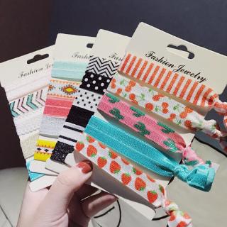5Pcs / Set Korean Style Lace Polka dot Tie for Women