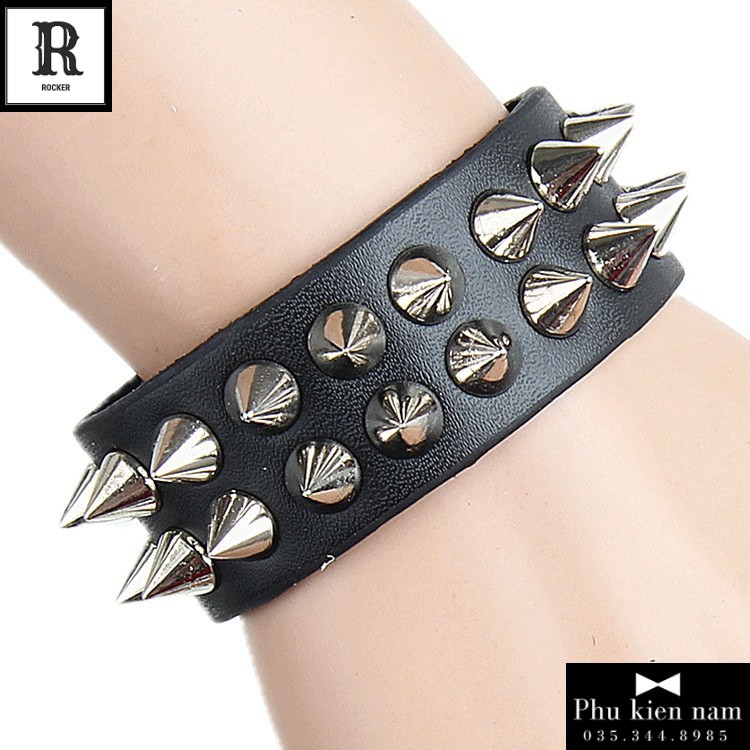 Vòng tay da nam - Vòng tay nam  - Mã VT020