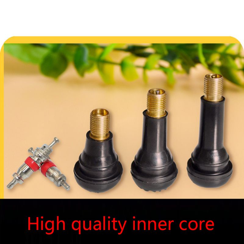 Set 100 Vòi Phun Lốp Xe Hơi Không Ruột Dễ Lắp Đặt Chuyên Dụng