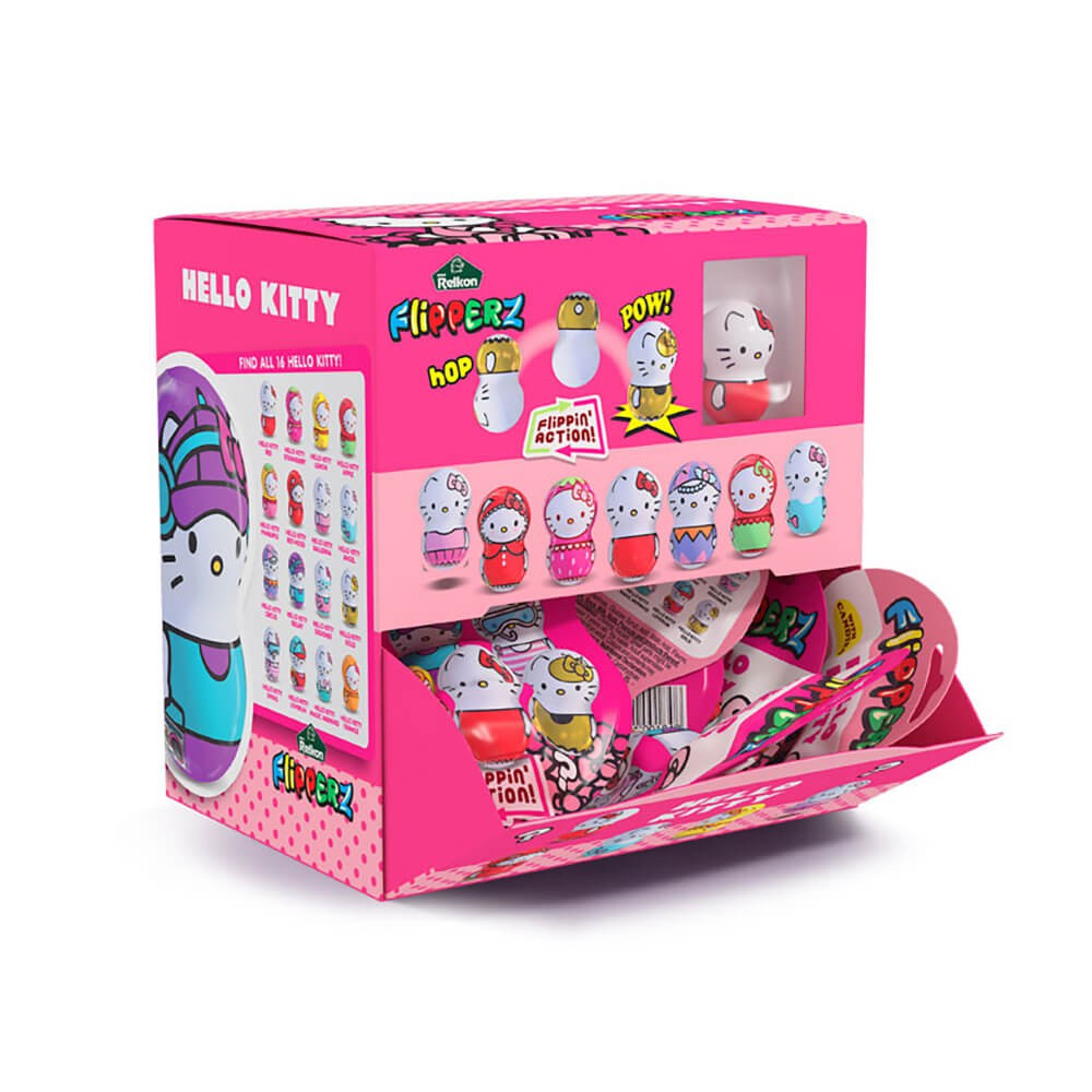 Hộp 24 bộ kẹo búp bê hình Hello Kitty, Paw Patrol, Justic League Relkon 20g