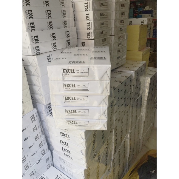 Giấy A4 Excel 70gsm 80gsm xuất xứ Indonesia BIGSUKA