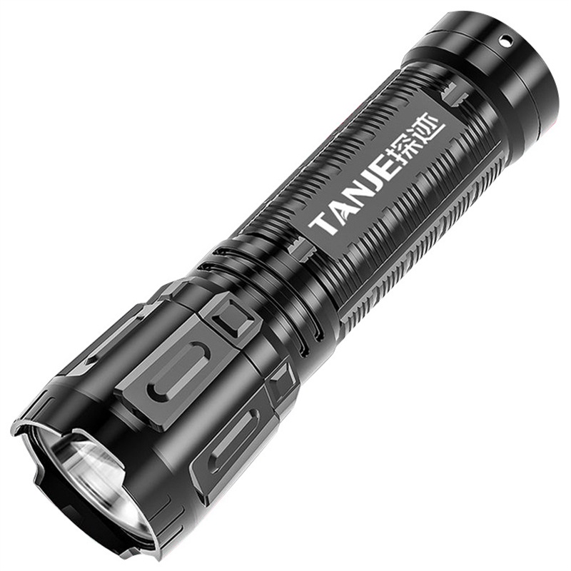 Đèn Pin LED Mini Chống Thấm Nước Sạc USB Tiện Dụng Cho Hoạt Động Ngoài Trời