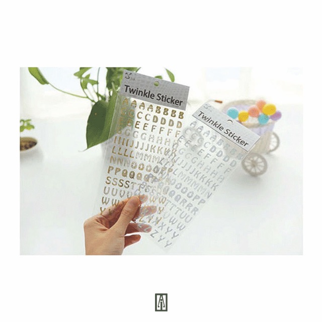 Hình dán nhũ - Twinkle sticker