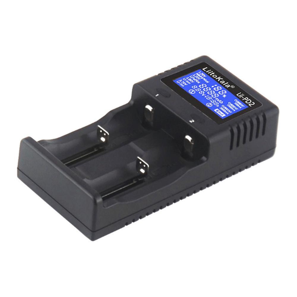 Bộ Sạc Pin Liitoka Lii-PD2 Cho Pin 18650 26650 21700 AA AAA 3.7V/3.2V/1.2V/ lithium NiMH N2U8