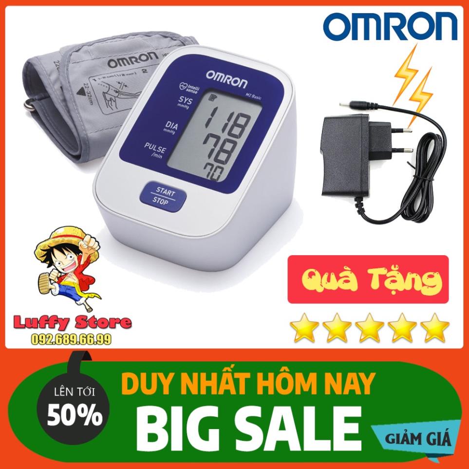 Máy Đo Huyết Áp Omron Hem 8712 + Tặng Adapter Trị Giá 200k