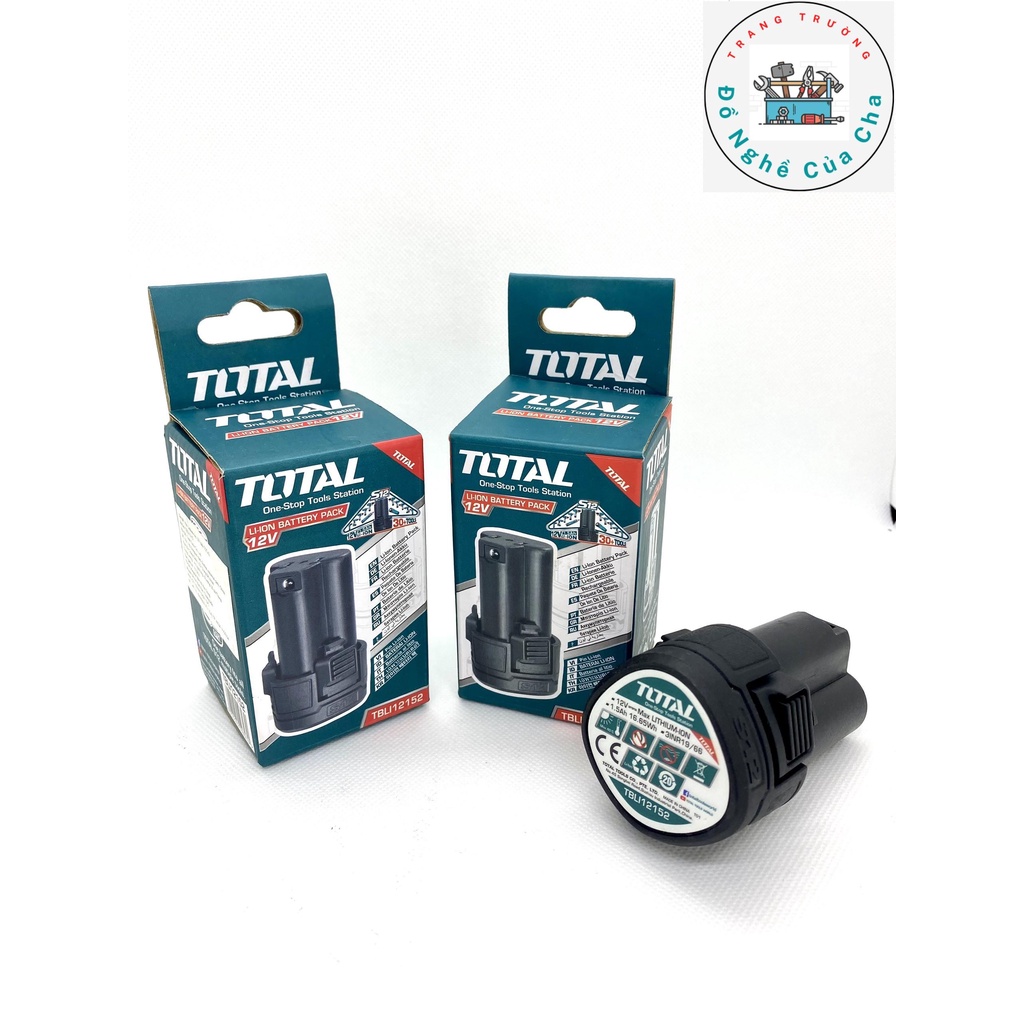 Pin sạc máy khoan pin 12V TOTAL TBLI12152