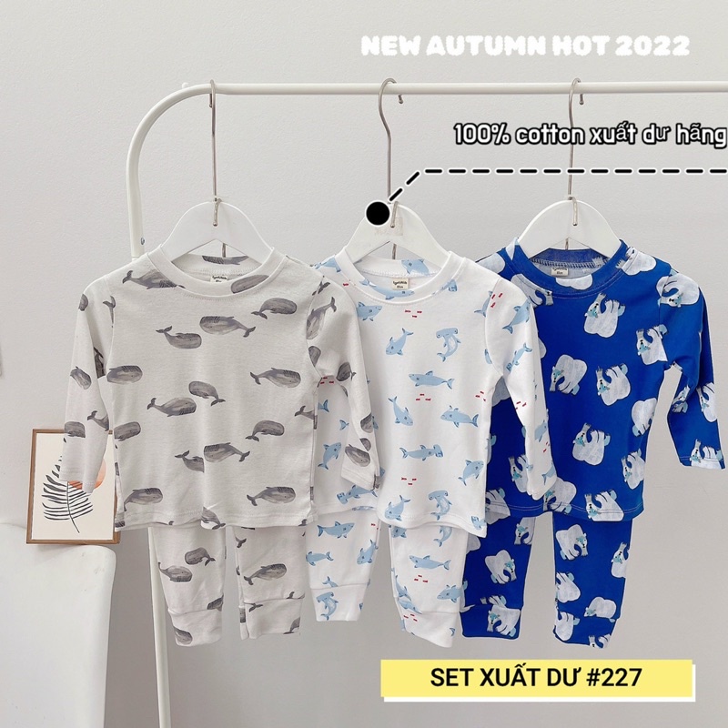 SET 3 BỘ XUẤT DƯ BÉ TRAI