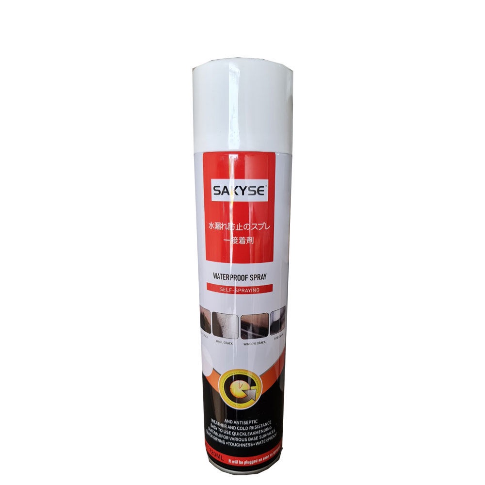 Bình xịt chống thấm Sakyse Nhật Bản 720ml chống thấm dột tường, trần nhà, mái tôn, sân thượng bản mới 2022