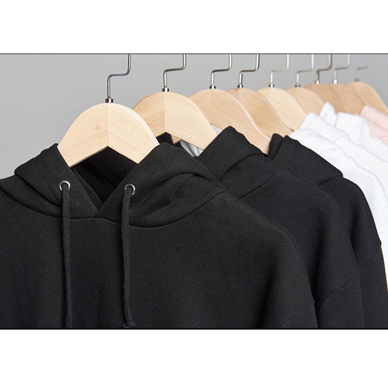 Áo Hoodie Nam Nữ Basic Cotton vải mềm bông dày tinh khiết xuất khẩu Nhật thương hiệu IMME | BigBuy360 - bigbuy360.vn