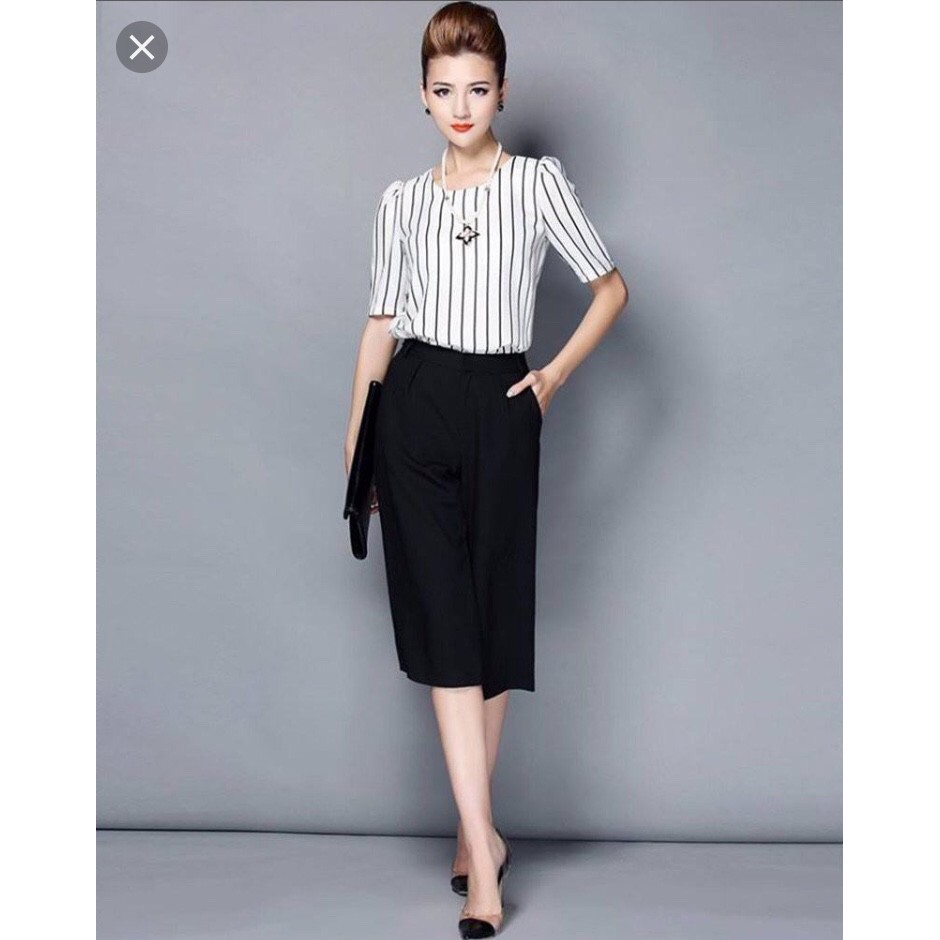 QUẦN ỐNG RỘNG NỮ THỜI TRANG