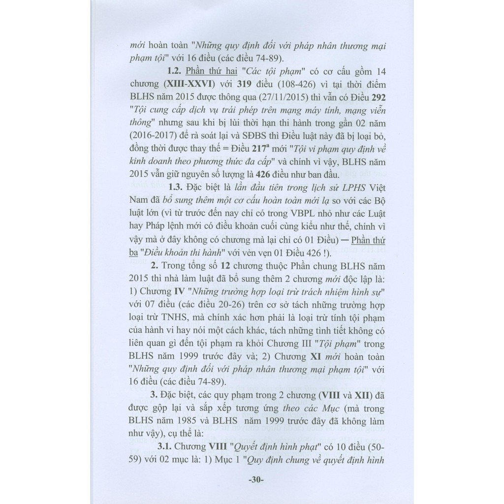 Sách - Nhận Thức Khoa Học Về Phần Chung Pháp Luật Hình Sự Việt Nam Sau Pháp Điển Hóa Lần Thứ Ba | BigBuy360 - bigbuy360.vn