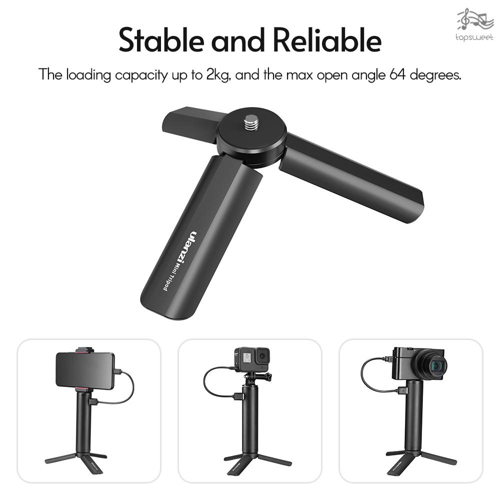 DJI ULANZI Gậy Ba Chân Mini MT-15 Ốc Vít 1 / 4 Mở Rộng Cầm Tay Thông Dụng Cho Máy Ảnh DSLR | BigBuy360 - bigbuy360.vn