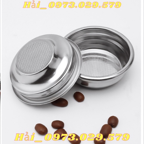 Chén Lọc Đôi, Đơn Máy Pha Cà Phê 58mm/ giỏ lọc 58mm  - Phụ Kiện & Linh Kiện Máy Pha Cafe.