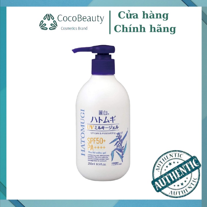 Sữa Dưỡng Thể Chống Nắng Hatomugi Hạt Ý Dĩ 250ml