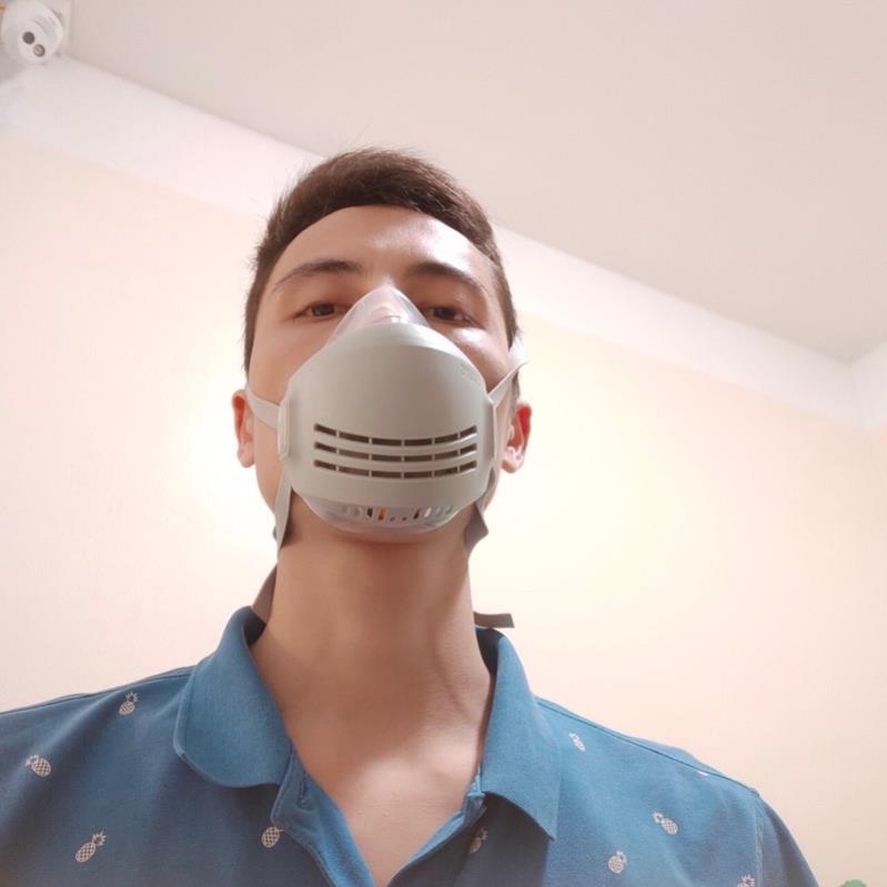 MẶT NẠ PHÒNG ĐỘC,CHỐNG BỤI SILICON SIÊU MỀM STRONG