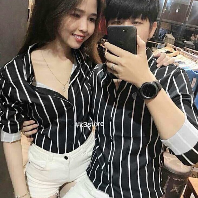 Conbo sơ mi lụa