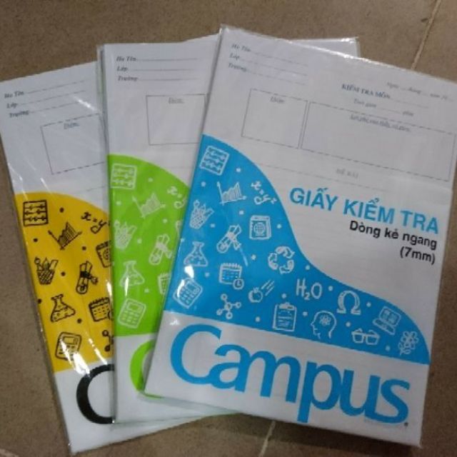 GIẤY KIỂM TRA CẤP 2