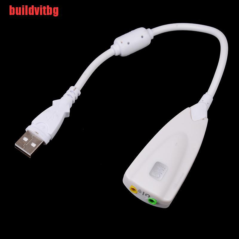 {buildvitbg}5h v2 7.1 external usb sound card 5hv2 audio adapter usb to 3d ch sound track GVQ