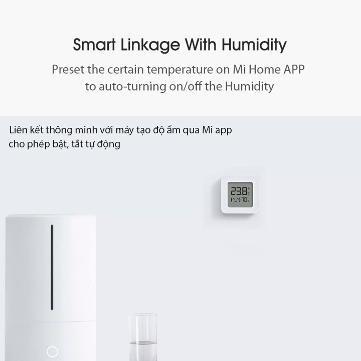 Đồng Hồ Đo Nhiệt Độ Và Độ Ẩm Xiaomi Mijia 2 NK65