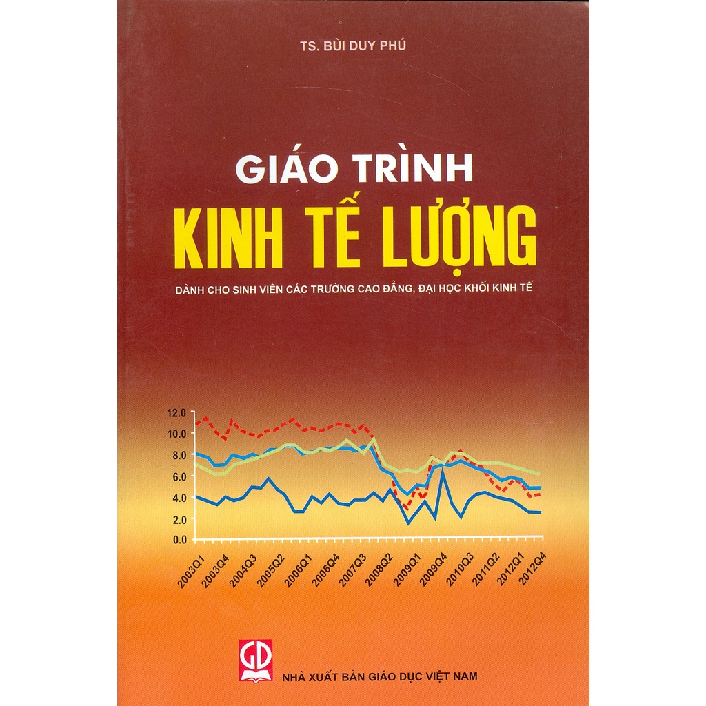 Sách - Giáo Trình Kinh Tế Lượng (Dùng cho sinh viên các trường cao đẳng, đại học khối kinh tế)