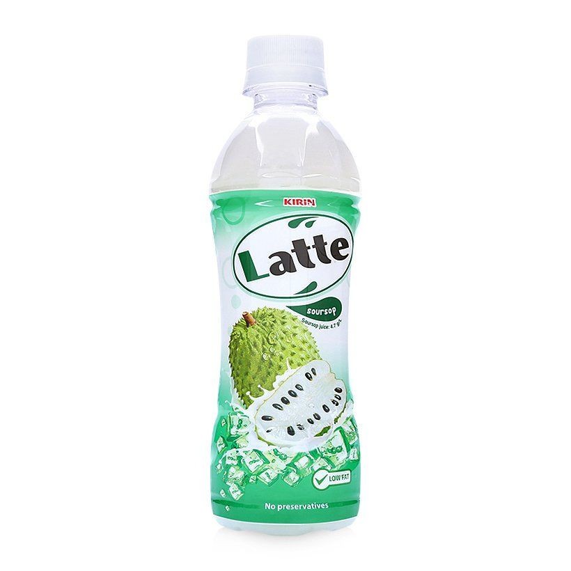 Trà sữa Kirin Latte 345ml (vị đào, vị dâu, vị trà xanh, vị mãng cầu) - 1026083/ 1026084/ 1026085/ 1026086