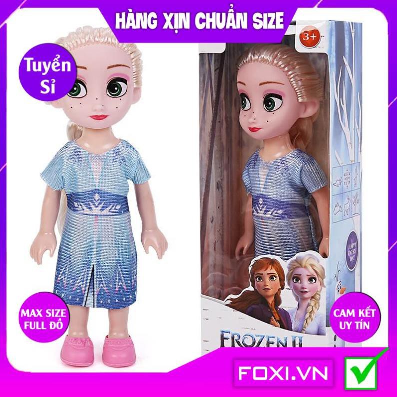 Búp bê Barbie Anna và Elsa Foxi-Đồ chơi công chúa nhân vật hoạt hình đẹp-vui nhộn-dễ thương-sáng tạo-Trò chơi nhập vai