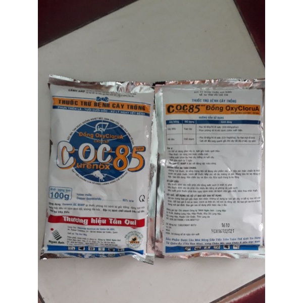 Thuốc trừ nấm bệnh Coc 85 Tân Qui
