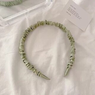Bờm nhún lụa satin Merci Acc