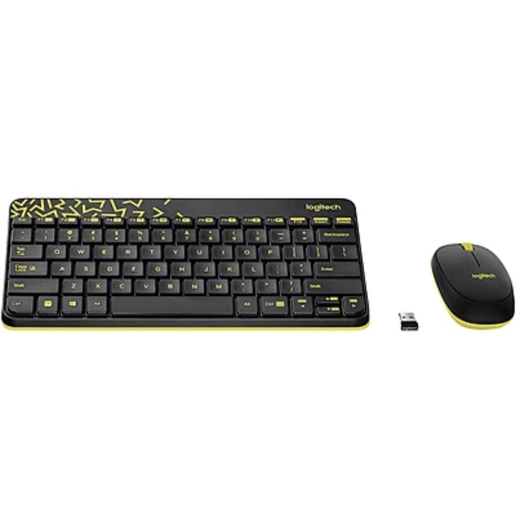 Bàn phím + Chuột không dây Logitech MK240-Hàng chính hãng