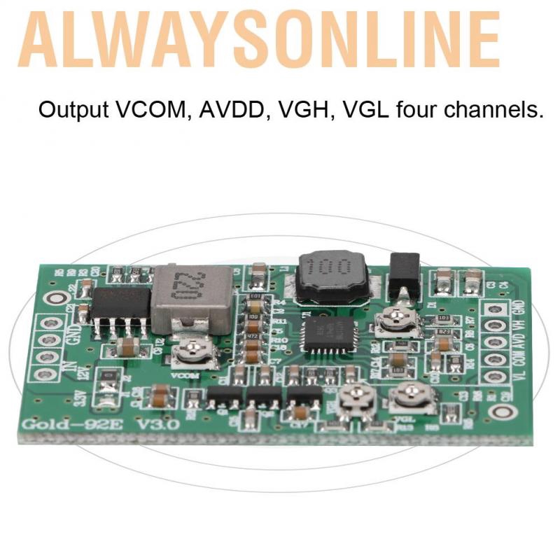 Bảng mô đun cho màn hình LCD TCON VGL VGH VCOM AVDD 4 có thể điều chỉnh