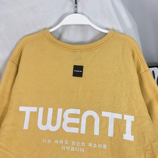 SWEATER XẺ TÀ TWENTY 20 YEARS OLD